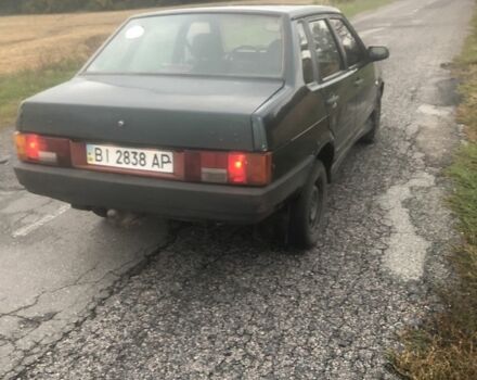 Зеленый ВАЗ 21099, объемом двигателя 1.5 л и пробегом 300 тыс. км за 699 $, фото 2 на Automoto.ua
