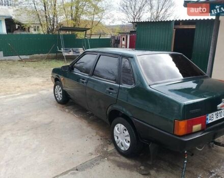 Зелений ВАЗ 21099, об'ємом двигуна 1.5 л та пробігом 230 тис. км за 1300 $, фото 3 на Automoto.ua