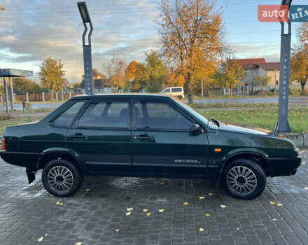 Зеленый ВАЗ 21099, объемом двигателя 1.5 л и пробегом 300 тыс. км за 1650 $, фото 3 на Automoto.ua