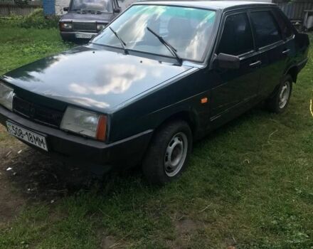 ВАЗ 21099 2002 в Чернигове на Automoto.ua Зеленый ВАЗ 21099, объемом двигателя 1.5 л и пробегом 167 тыс. км за 595 $, фото 3 на Automoto.ua