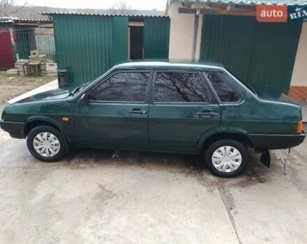 Зелений ВАЗ 21099, об'ємом двигуна 1.5 л та пробігом 230 тис. км за 1300 $, фото 2 на Automoto.ua