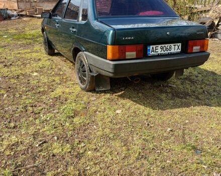 Зеленый ВАЗ 21099, объемом двигателя 1.5 л и пробегом 204 тыс. км за 1650 $, фото 6 на Automoto.ua