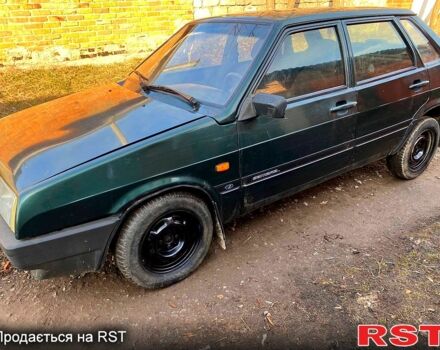 Зелений ВАЗ 21099, об'ємом двигуна 15 л та пробігом 0 тис. км за 650 $, фото 3 на Automoto.ua