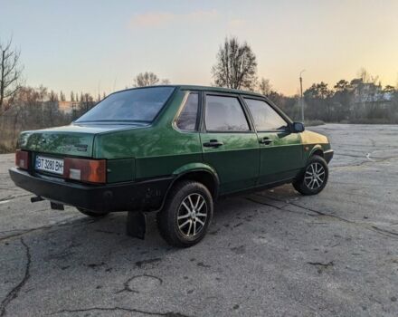 Зелений ВАЗ 21099, об'ємом двигуна 0 л та пробігом 220 тис. км за 1300 $, фото 1 на Automoto.ua