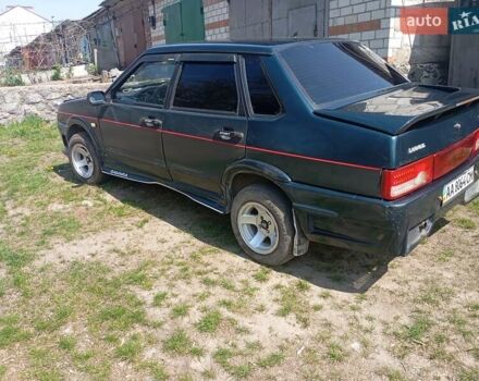 Зеленый ВАЗ 21099, объемом двигателя 1.5 л и пробегом 268 тыс. км за 1550 $, фото 4 на Automoto.ua
