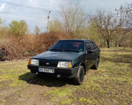 Зеленый ВАЗ 21099, объемом двигателя 1.5 л и пробегом 204 тыс. км за 1650 $, фото 2 на Automoto.ua