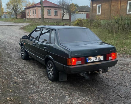 Зеленый ВАЗ 21099, объемом двигателя 1.5 л и пробегом 177 тыс. км за 1900 $, фото 9 на Automoto.ua