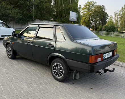 Зеленый ВАЗ 21099, объемом двигателя 1.5 л и пробегом 147 тыс. км за 1150 $, фото 3 на Automoto.ua