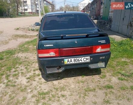 Зеленый ВАЗ 21099, объемом двигателя 1.5 л и пробегом 268 тыс. км за 1550 $, фото 3 на Automoto.ua