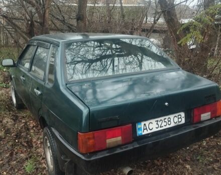 Зеленый ВАЗ 21099, объемом двигателя 1.5 л и пробегом 300 тыс. км за 750 $, фото 3 на Automoto.ua