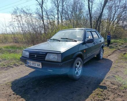 Зеленый ВАЗ 21099, объемом двигателя 1.5 л и пробегом 3 тыс. км за 1200 $, фото 3 на Automoto.ua