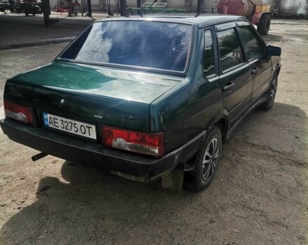 Зеленый ВАЗ 21099, объемом двигателя 1.5 л и пробегом 157 тыс. км за 1814 $, фото 3 на Automoto.ua