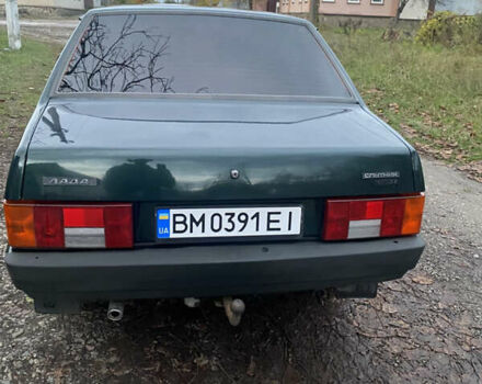 Зеленый ВАЗ 21099, объемом двигателя 1.5 л и пробегом 177 тыс. км за 1900 $, фото 10 на Automoto.ua