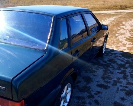 Зеленый ВАЗ 21099, объемом двигателя 1.5 л и пробегом 180 тыс. км за 1500 $, фото 3 на Automoto.ua