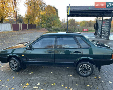 Зеленый ВАЗ 21099, объемом двигателя 1.5 л и пробегом 300 тыс. км за 1650 $, фото 2 на Automoto.ua