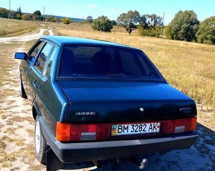 Зеленый ВАЗ 21099, объемом двигателя 1.5 л и пробегом 180 тыс. км за 1500 $, фото 2 на Automoto.ua