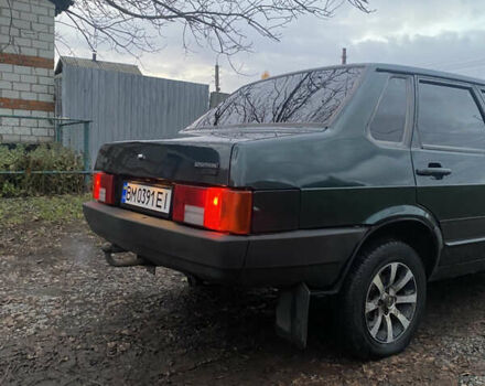 Зеленый ВАЗ 21099, объемом двигателя 1.5 л и пробегом 177 тыс. км за 1900 $, фото 8 на Automoto.ua