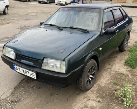Зелений ВАЗ 21099, об'ємом двигуна 1.5 л та пробігом 3 тис. км за 969 $, фото 1 на Automoto.ua