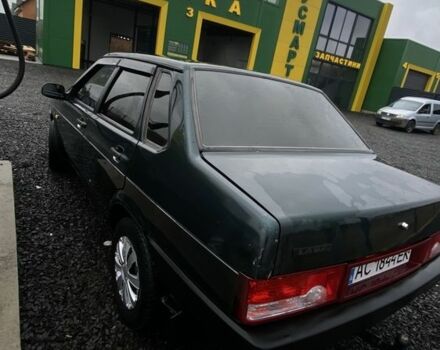 Зеленый ВАЗ 21099, объемом двигателя 1.5 л и пробегом 180 тыс. км за 1450 $, фото 3 на Automoto.ua