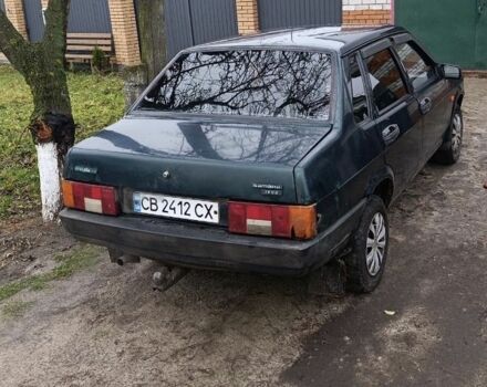 Зелений ВАЗ 21099, об'ємом двигуна 1.5 л та пробігом 248 тис. км за 1500 $, фото 3 на Automoto.ua
