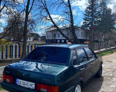 Зеленый ВАЗ 21099, объемом двигателя 1.5 л и пробегом 290 тыс. км за 1600 $, фото 7 на Automoto.ua