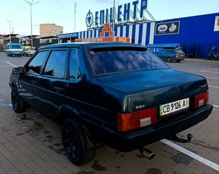 Зеленый ВАЗ 21099, объемом двигателя 1.6 л и пробегом 77 тыс. км за 1100 $, фото 5 на Automoto.ua