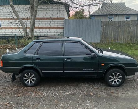 Зеленый ВАЗ 21099, объемом двигателя 1.5 л и пробегом 177 тыс. км за 1900 $, фото 7 на Automoto.ua