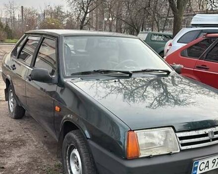 Зелений ВАЗ 21099, об'ємом двигуна 1.5 л та пробігом 170 тис. км за 1306 $, фото 3 на Automoto.ua