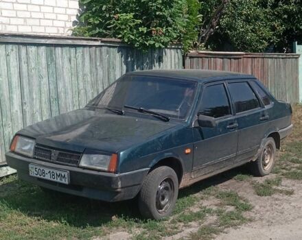 ВАЗ 21099 2002 в Чернигове на Automoto.ua Зеленый ВАЗ 21099, объемом двигателя 1.5 л и пробегом 167 тыс. км за 595 $, фото 1 на Automoto.ua