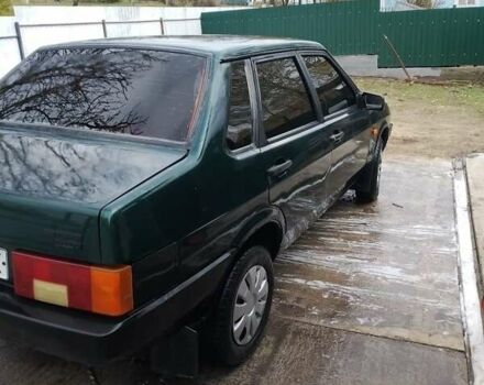 Зелений ВАЗ 21099, об'ємом двигуна 1.5 л та пробігом 230 тис. км за 1300 $, фото 1 на Automoto.ua