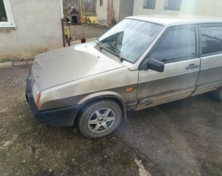 Зеленый ВАЗ 21099, объемом двигателя 1.5 л и пробегом 399 тыс. км за 470 $, фото 3 на Automoto.ua