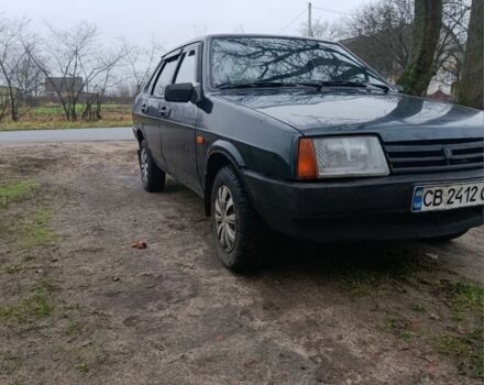 Зелений ВАЗ 21099, об'ємом двигуна 1.5 л та пробігом 248 тис. км за 1500 $, фото 1 на Automoto.ua