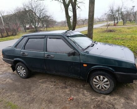 Зелений ВАЗ 21099, об'ємом двигуна 1.5 л та пробігом 248 тис. км за 1500 $, фото 4 на Automoto.ua