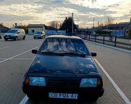 Зеленый ВАЗ 21099, объемом двигателя 1.6 л и пробегом 77 тыс. км за 1100 $, фото 7 на Automoto.ua