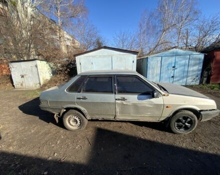 Зеленый ВАЗ 21099, объемом двигателя 1.5 л и пробегом 196 тыс. км за 582 $, фото 2 на Automoto.ua