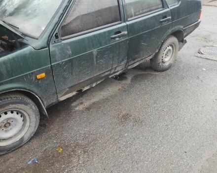 Зеленый ВАЗ 21099, объемом двигателя 0 л и пробегом 200 тыс. км за 474 $, фото 1 на Automoto.ua