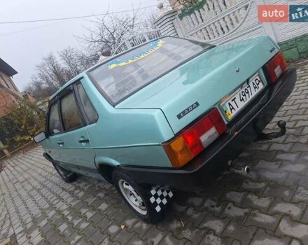 Зеленый ВАЗ 21099, объемом двигателя 1.5 л и пробегом 313 тыс. км за 850 $, фото 3 на Automoto.ua