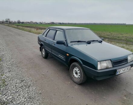 Зелений ВАЗ 21099, об'ємом двигуна 1.5 л та пробігом 320 тис. км за 1300 $, фото 4 на Automoto.ua