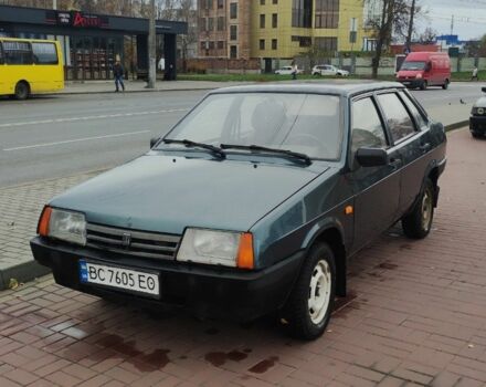 Зеленый ВАЗ 21099, объемом двигателя 1.5 л и пробегом 355 тыс. км за 1500 $, фото 5 на Automoto.ua