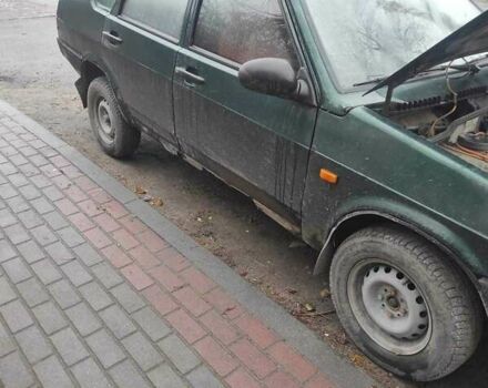Зеленый ВАЗ 21099, объемом двигателя 0 л и пробегом 200 тыс. км за 474 $, фото 3 на Automoto.ua