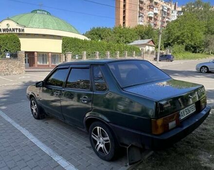 Зеленый ВАЗ 21099, объемом двигателя 1.6 л и пробегом 200 тыс. км за 1800 $, фото 3 на Automoto.ua