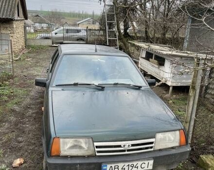 Зеленый ВАЗ 21099, объемом двигателя 1.5 л и пробегом 1000 тыс. км за 1000 $, фото 1 на Automoto.ua