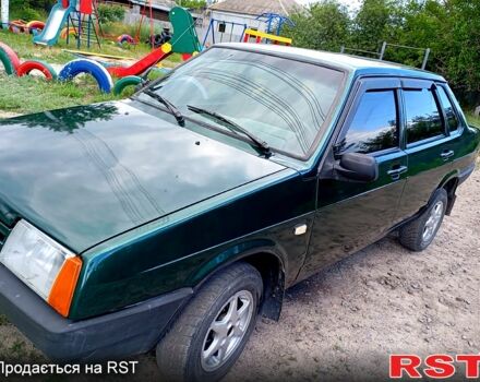 Зеленый ВАЗ 21099, объемом двигателя 1.5 л и пробегом 168 тыс. км за 1550 $, фото 11 на Automoto.ua