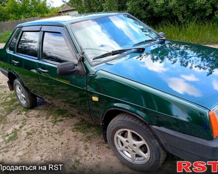 Зеленый ВАЗ 21099, объемом двигателя 1.5 л и пробегом 168 тыс. км за 1550 $, фото 12 на Automoto.ua