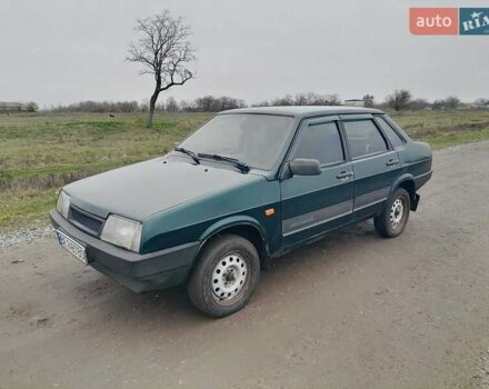 Зелений ВАЗ 21099, об'ємом двигуна 1.5 л та пробігом 320 тис. км за 1300 $, фото 5 на Automoto.ua