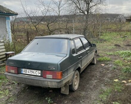 Зеленый ВАЗ 21099, объемом двигателя 1.5 л и пробегом 1000 тыс. км за 1000 $, фото 2 на Automoto.ua