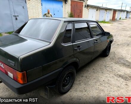 Зеленый ВАЗ 21099, объемом двигателя 1.5 л и пробегом 178 тыс. км за 2100 $, фото 1 на Automoto.ua