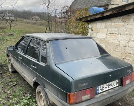 Зеленый ВАЗ 21099, объемом двигателя 1.5 л и пробегом 1000 тыс. км за 1000 $, фото 3 на Automoto.ua