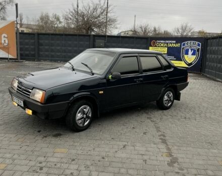 Зеленый ВАЗ 21099, объемом двигателя 1.6 л и пробегом 160 тыс. км за 1550 $, фото 4 на Automoto.ua
