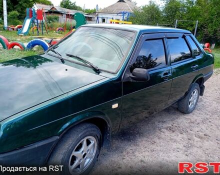 Зеленый ВАЗ 21099, объемом двигателя 1.5 л и пробегом 168 тыс. км за 1550 $, фото 7 на Automoto.ua